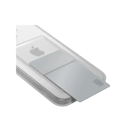 Uniq hybrid iPhone 15 Pro Airfender Cover - Transparent - Tashqila Uniq hybrid iPhone 15 Pro Airfender Cover - Transparent - Tashqila